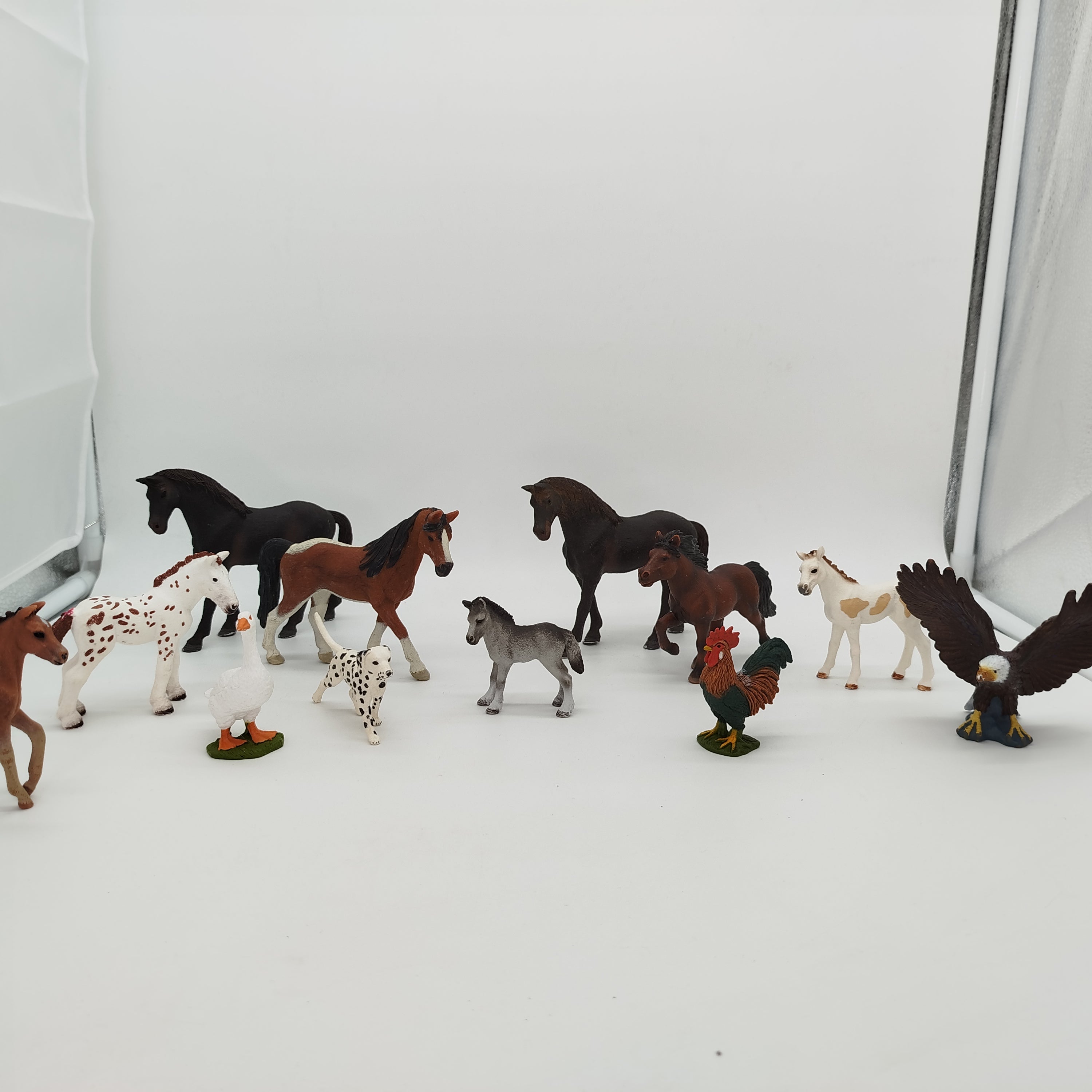 Schleich Tierfiguren Set - 12 Tiere, kein OVP